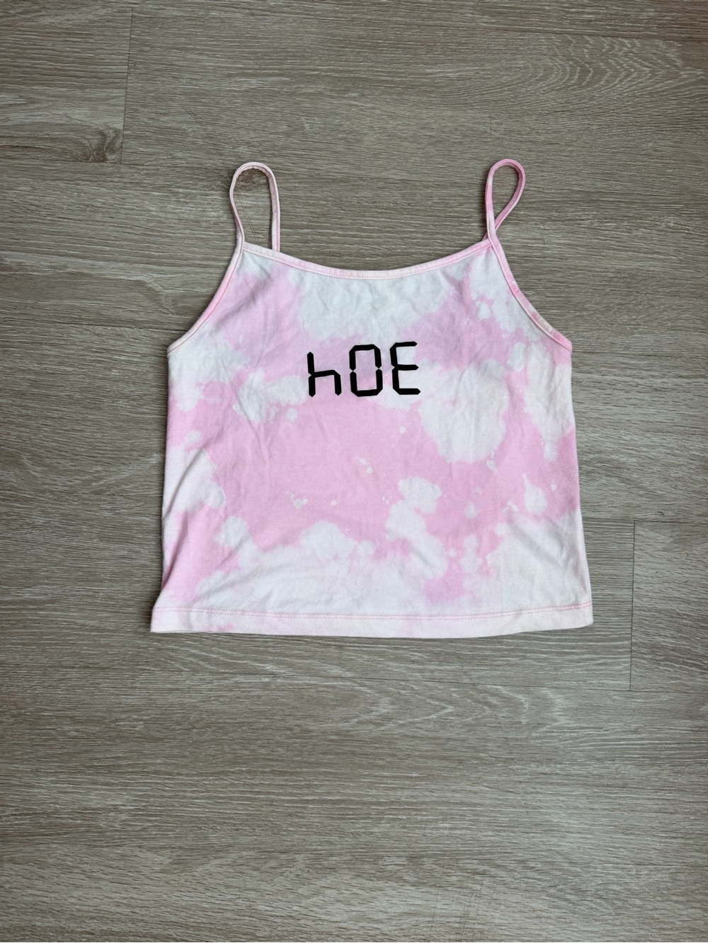 wild fable Pink Tie-Dye Spaghetti Strap Tank